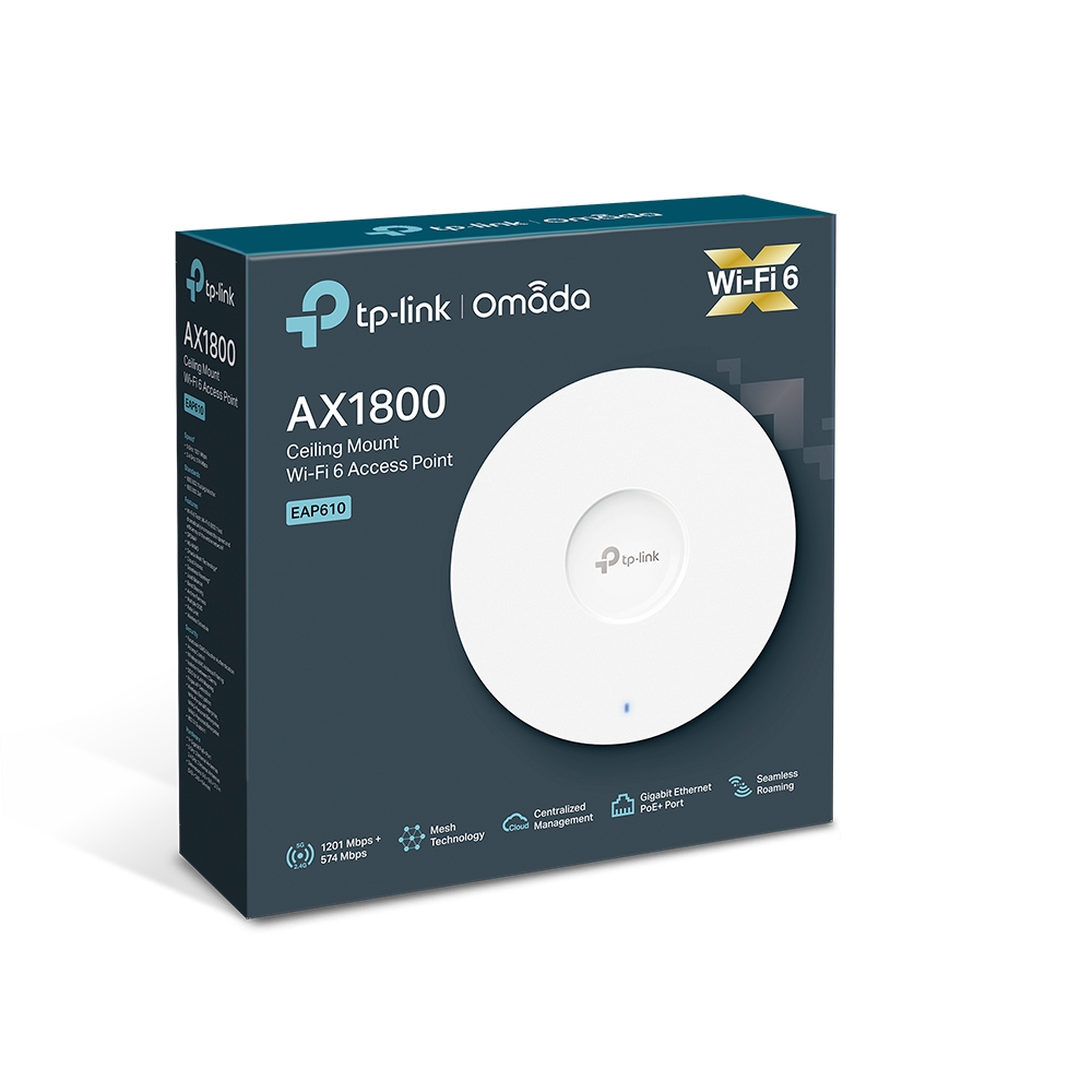 ACCESS POINT AX1800 GIGABIT POE MESH WIFI6 - OMADA