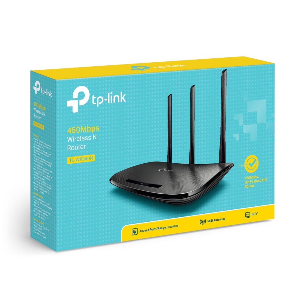 ROUTER TP-LINK 450MBPS 3 ANTENAS