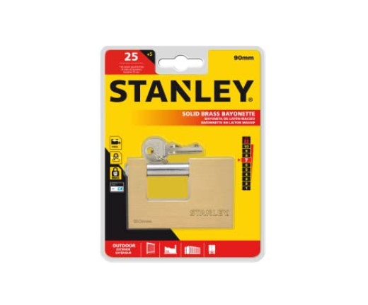 CANDADO STANLEY BAYONETA 90MM