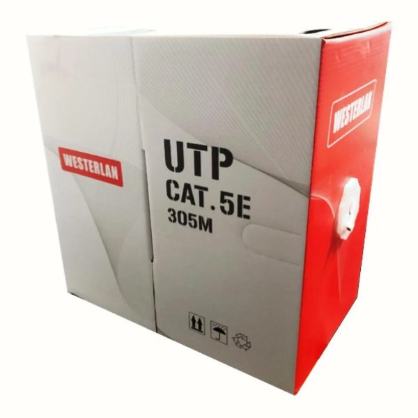 CABLE UTP WESTERLAN CAT5 305M INDOOR
