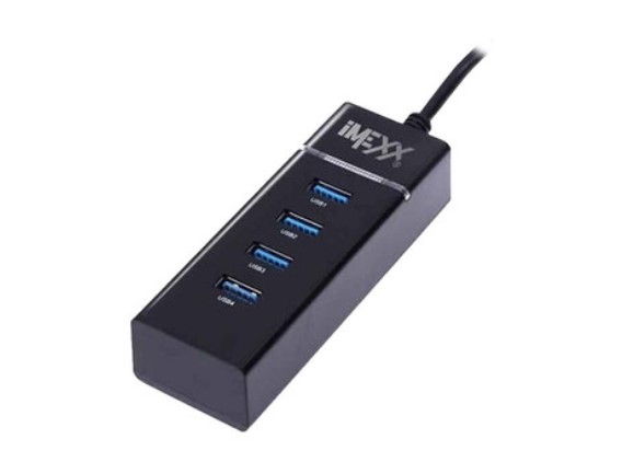 CARGADOR IMEXX 4 PUERTOS USB 2AMP REGLETA USB 110V