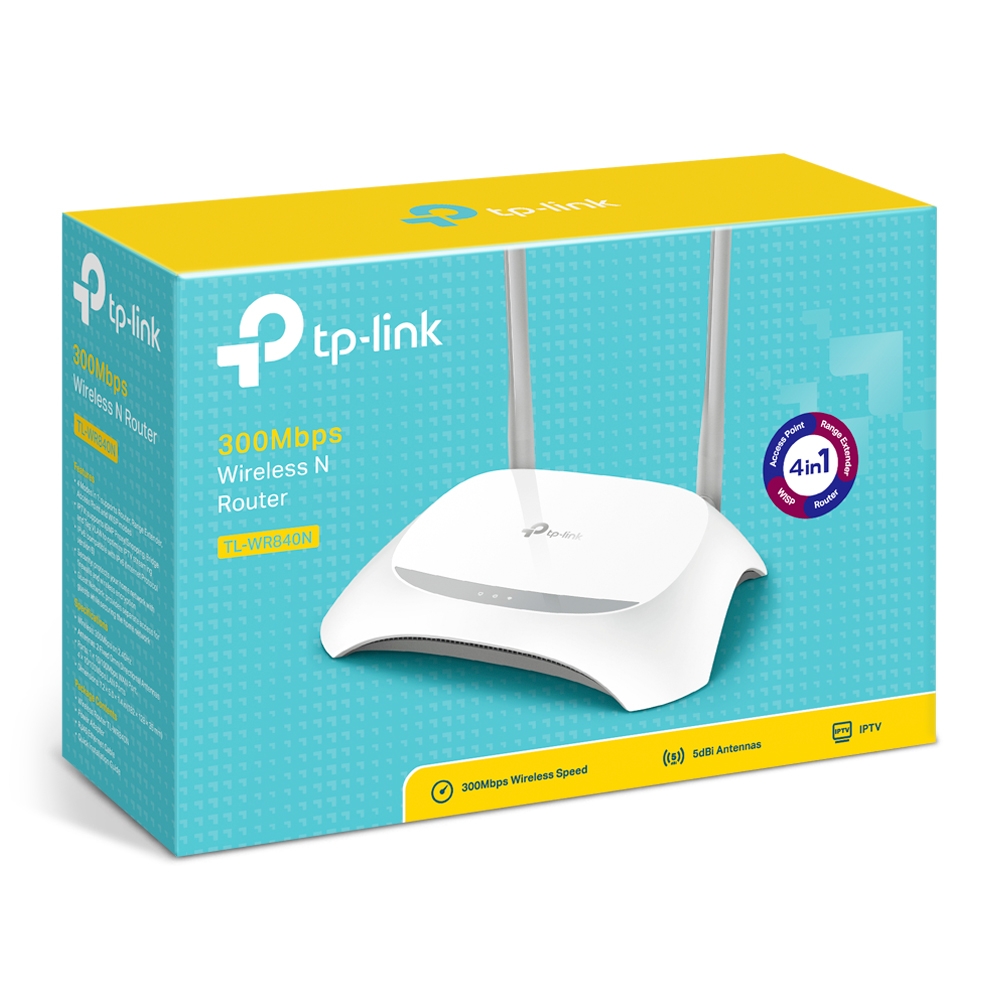 ROUTER TPLINK 300MBPS 4 PUERTOS WIRELESS