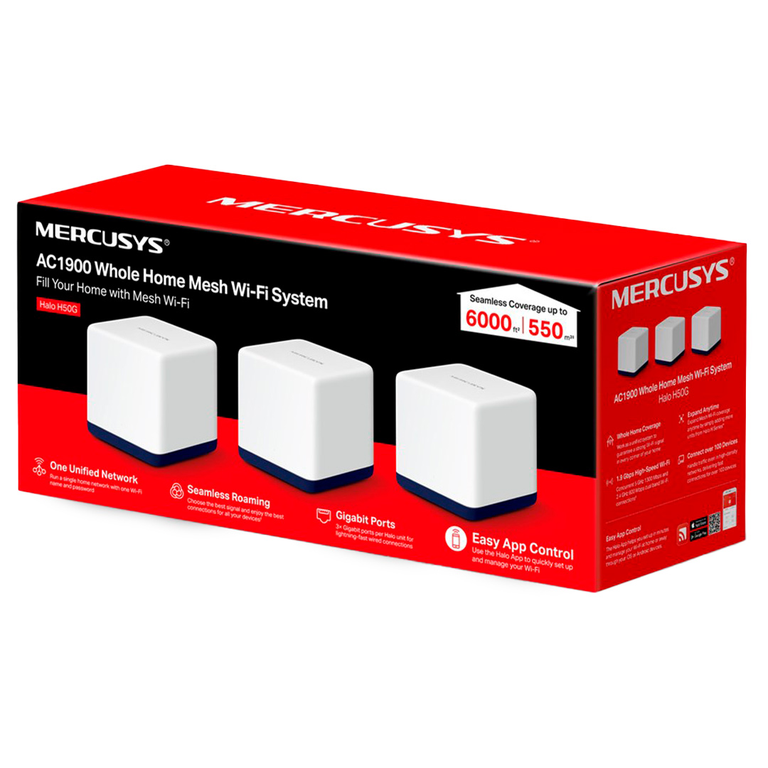 HALO H50G(3-PACK) AC1900 WHOLE HOME WIFI GIGABIT