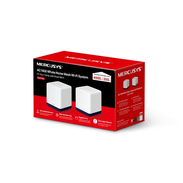 HALO H50G(2-PACK) AC1900 WHOLE HOME WIFI GIGABIT