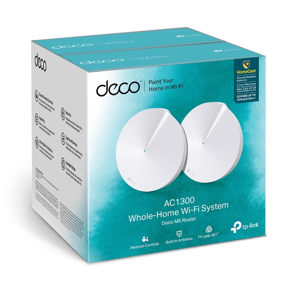 DECO M5 2-PACK AC1300 GIGABIT 4ANT