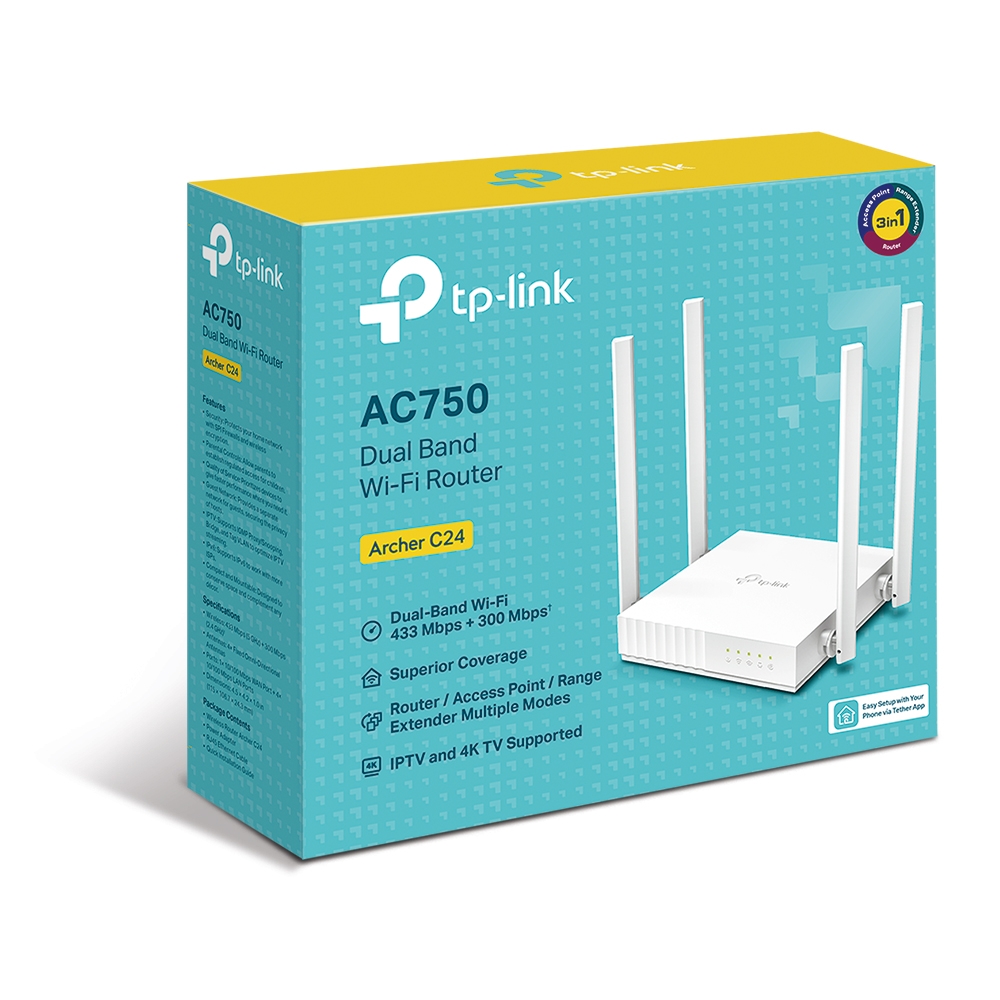 ROUTER ARCHER C24 AC750 4ANT
