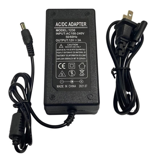 TRANSFORMADOR 12V 3AMP