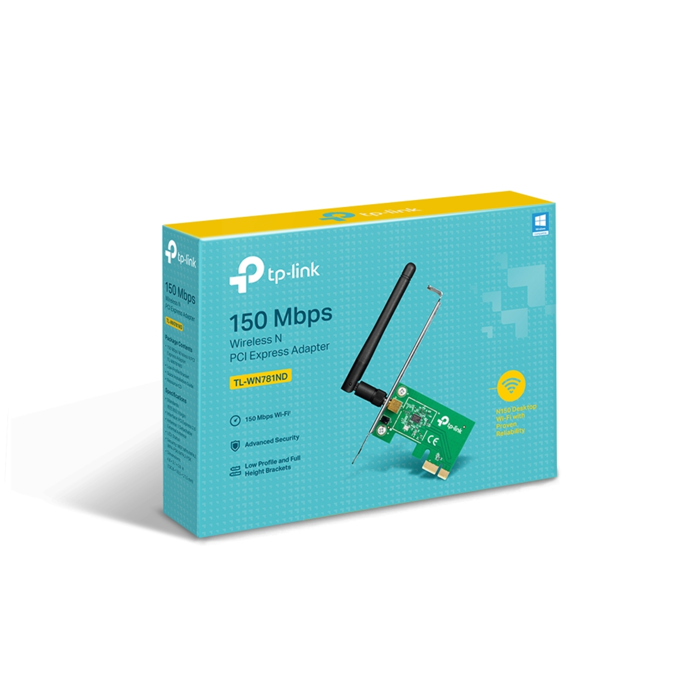 TARJETA DE RED PCI-E INALAMBRICO 150MBPS