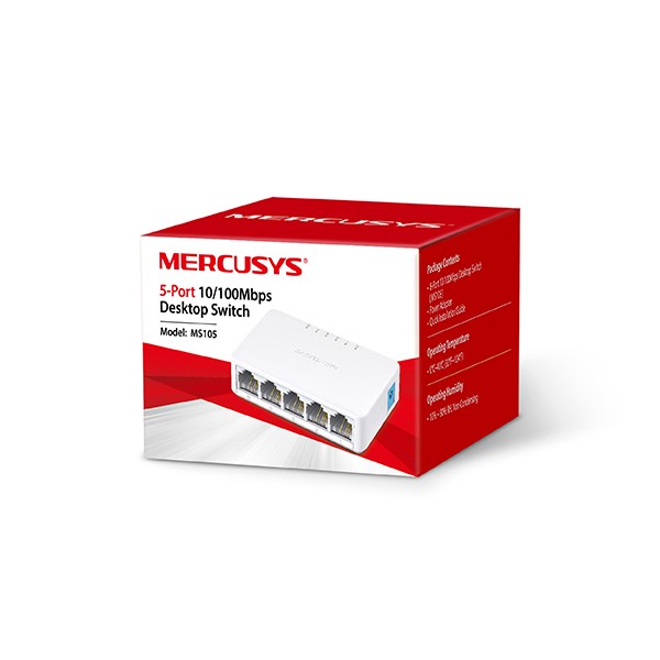 SWITCH 5PUERTOS 10/100MBPS