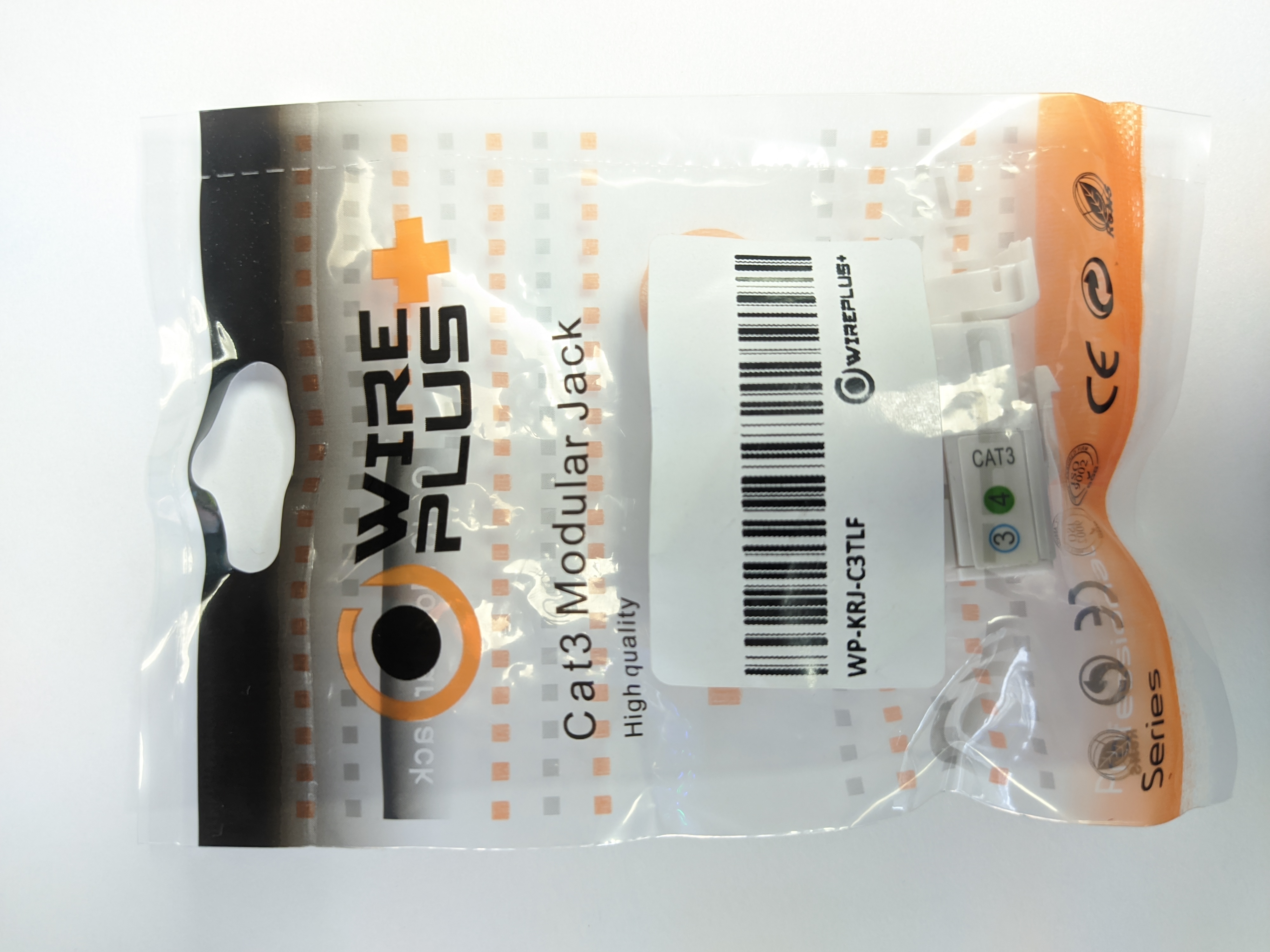 JACK COUPLER WIREPLUS+RJ11 CAT3