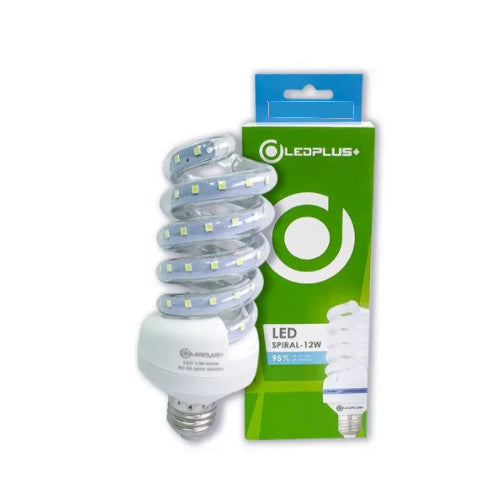 BOMBILLO LED ESPIRAL E27 12W 6500K