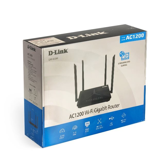 ROUTER AC1200 D-LINK DIR-822 4ANT DUAL BANDA MESH MULTI MODO