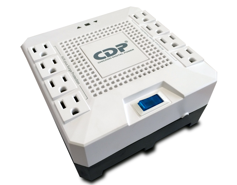 REGULADOR DE VOLTAJE CDP 8TOMAS 1800VA/1000W/120V