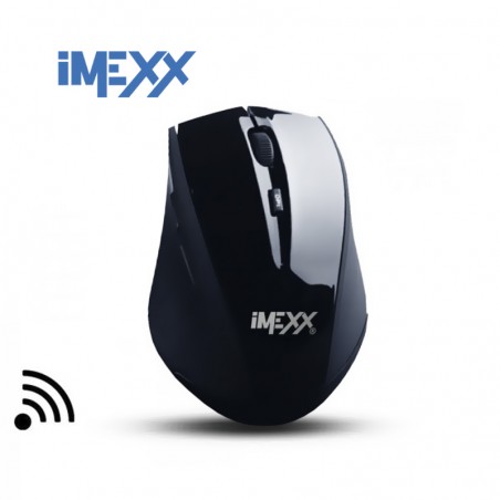 MOUSE INALAMBRICO IMEXX 26415 NEGRO