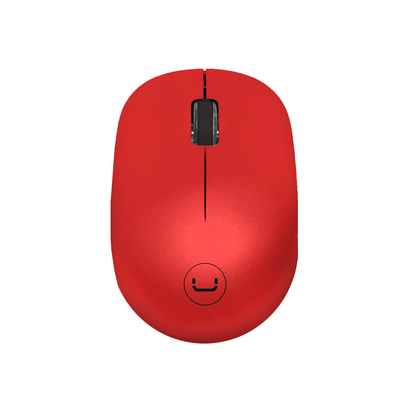 MOUSE UNNO TEKNO CURVES INALAMBRICO ROJO