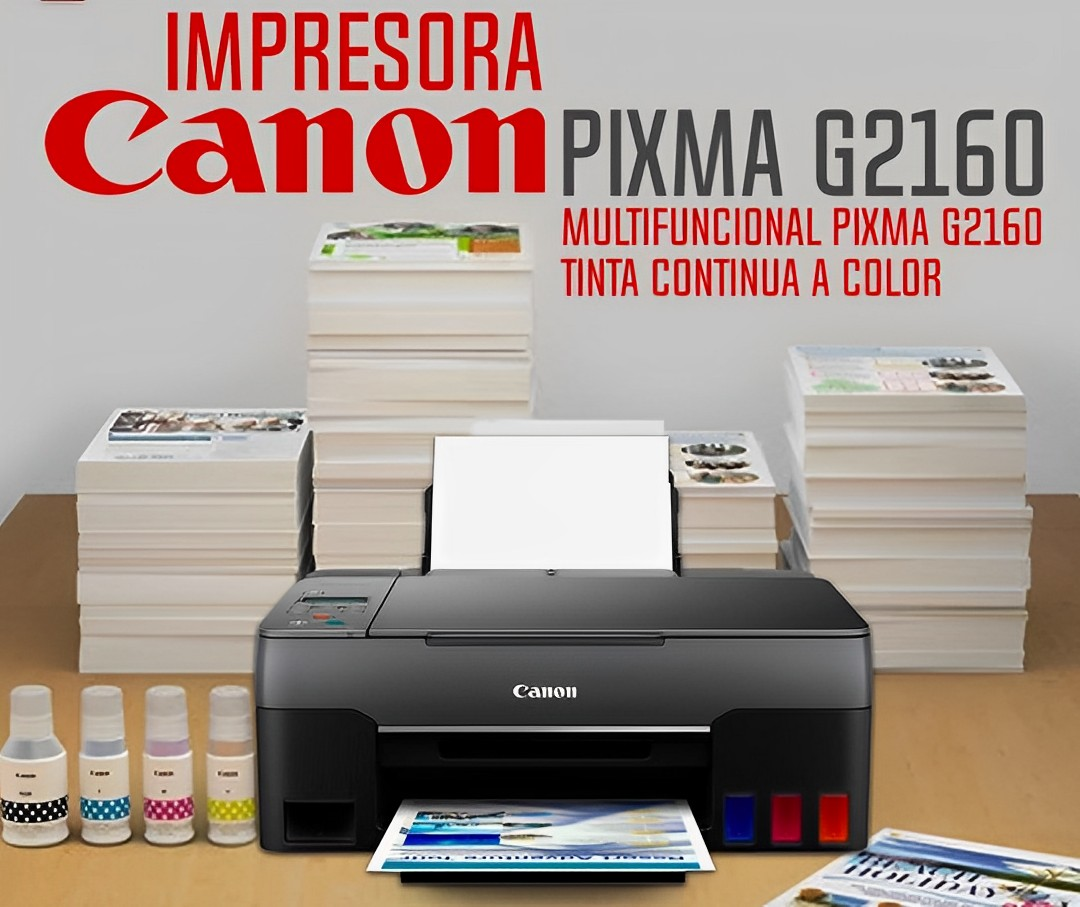 IMPRESORA MULTIFUNCIONAL CANON PIXMA G-2160 FULL COLOR