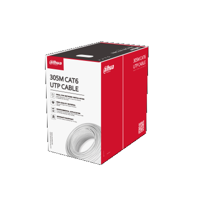 CABLE UTP DAHUA CAT6 305MTS 0.53MM 100% COBRE