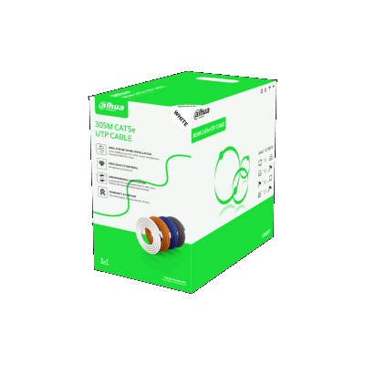 CABLE UTP DAHUA CAT5E 305MTS 0.50MM 24AWG CCA