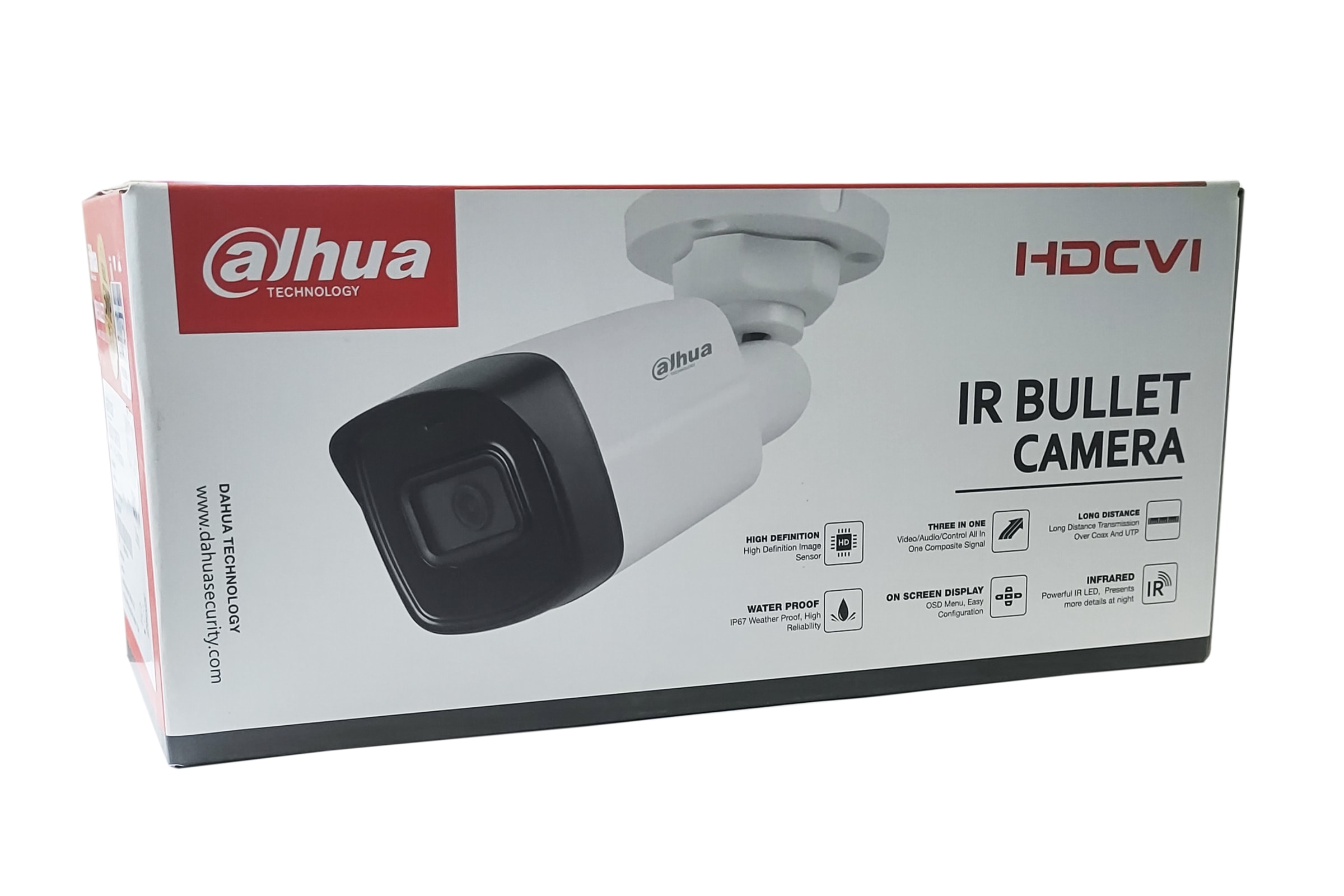 CAMARA BULLET DAHUA 4EN1 2MP 2.8MM 1080P PLASTICA