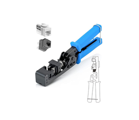 CRIMPEADORA PONCHAD IMEXX JACK COUPLER RJ45 CAT5E CAT6 CAT6A