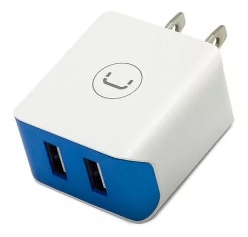 CARGADOR PARED UNNO TEKNO 2 PUERTOS USB