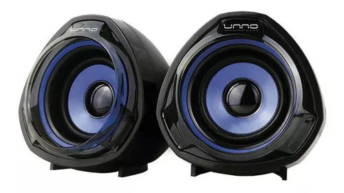 CORNETAS UNNO THUNDER USB 2.0 NEGRO AZUL