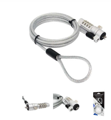 GUAYA UNNO TEKNO DE SEGURIDAD LAPTOP CON COMBINACION