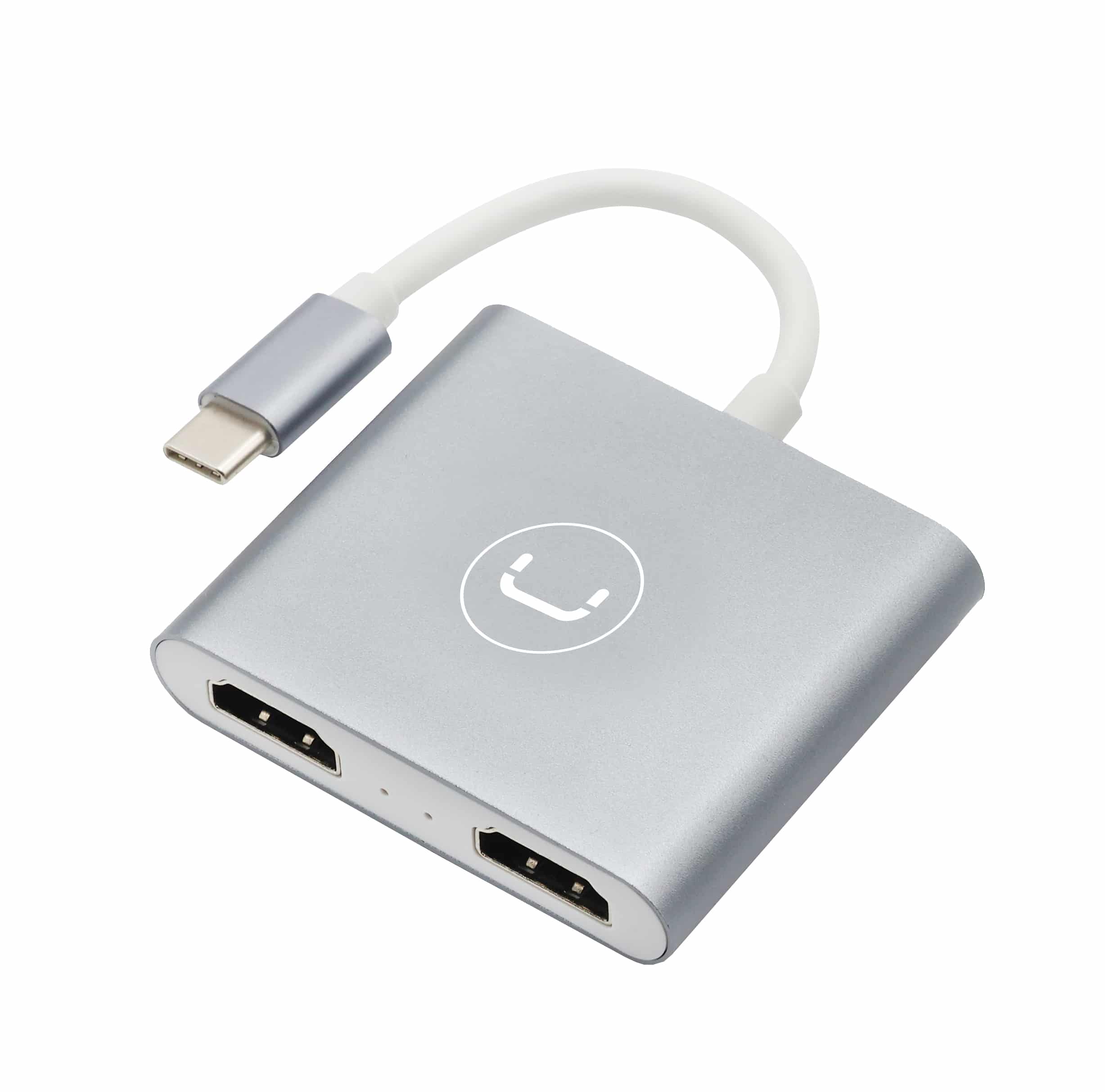 ADAPTADOR UNNO TEKNO TIPO C A DUAL HDMI