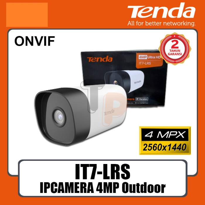 CAMARA BULLET IP TENDA 1440P 4MP 4MM IR 50M IP66 ONVIF MIC