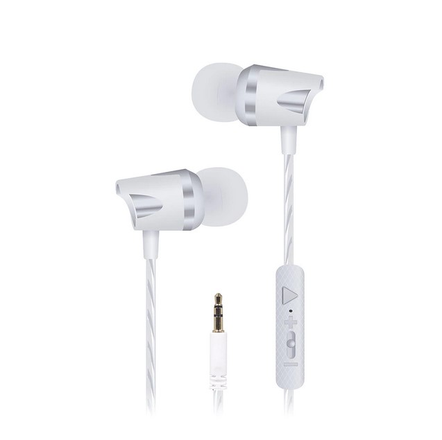 AUDIFONOS UNNO TEKNO SOULBUDS MANOS LIBRES 3.5MM STEREO GRIS
