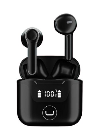 AUDIFONOS UNNO TEKNO HYPER TWS INALAMBRICO MICROFONO NEGRO