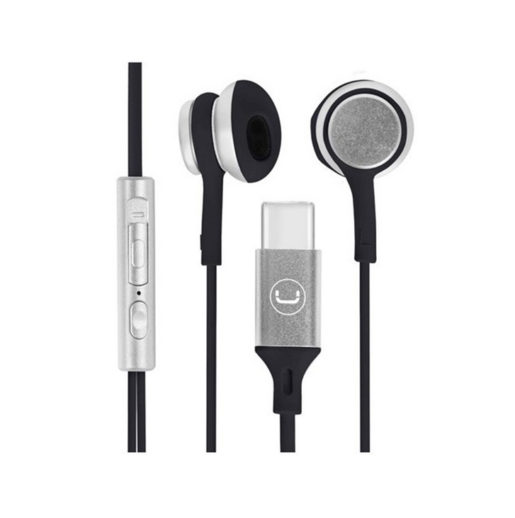 AUDIFONOS AURICULAR MANOS LIBRES TIPO C UNNO TEKNO ULTRA NEG