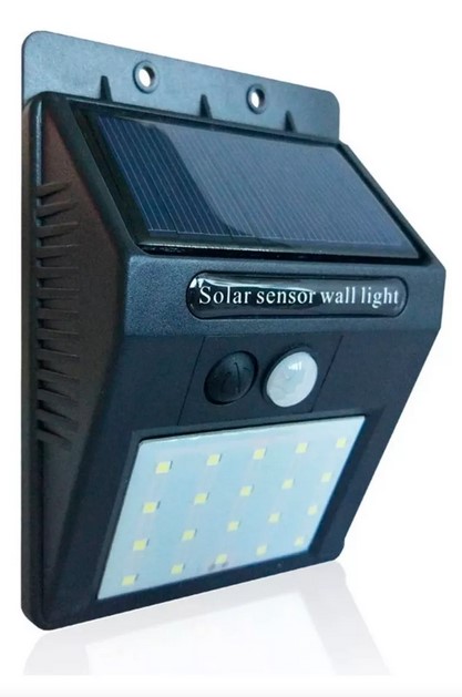 LAMPARA LED SOLAR DE PARED