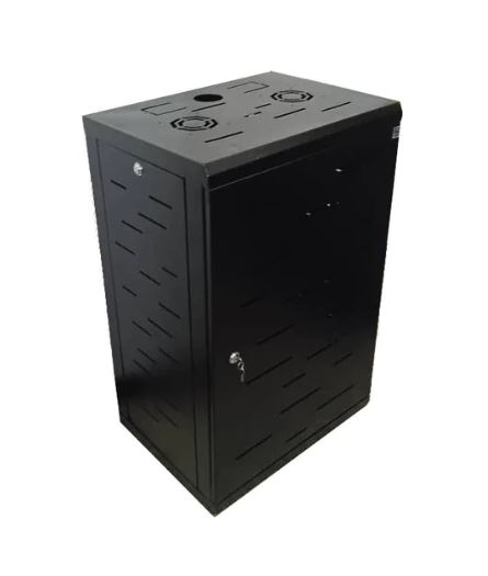 RACK CLASICO 18U SIMPLE NEGRO