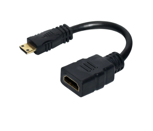 ADAPTADOR MINI HDMI MACHO TO HDMI HEMBRA