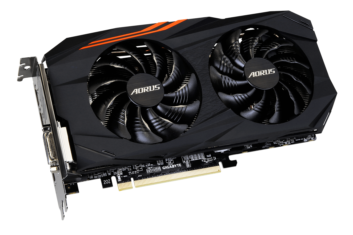 TARJETA DE VIDEO GIGABYTE AORUS GAMING RX580 8GB DDR5 USADA
