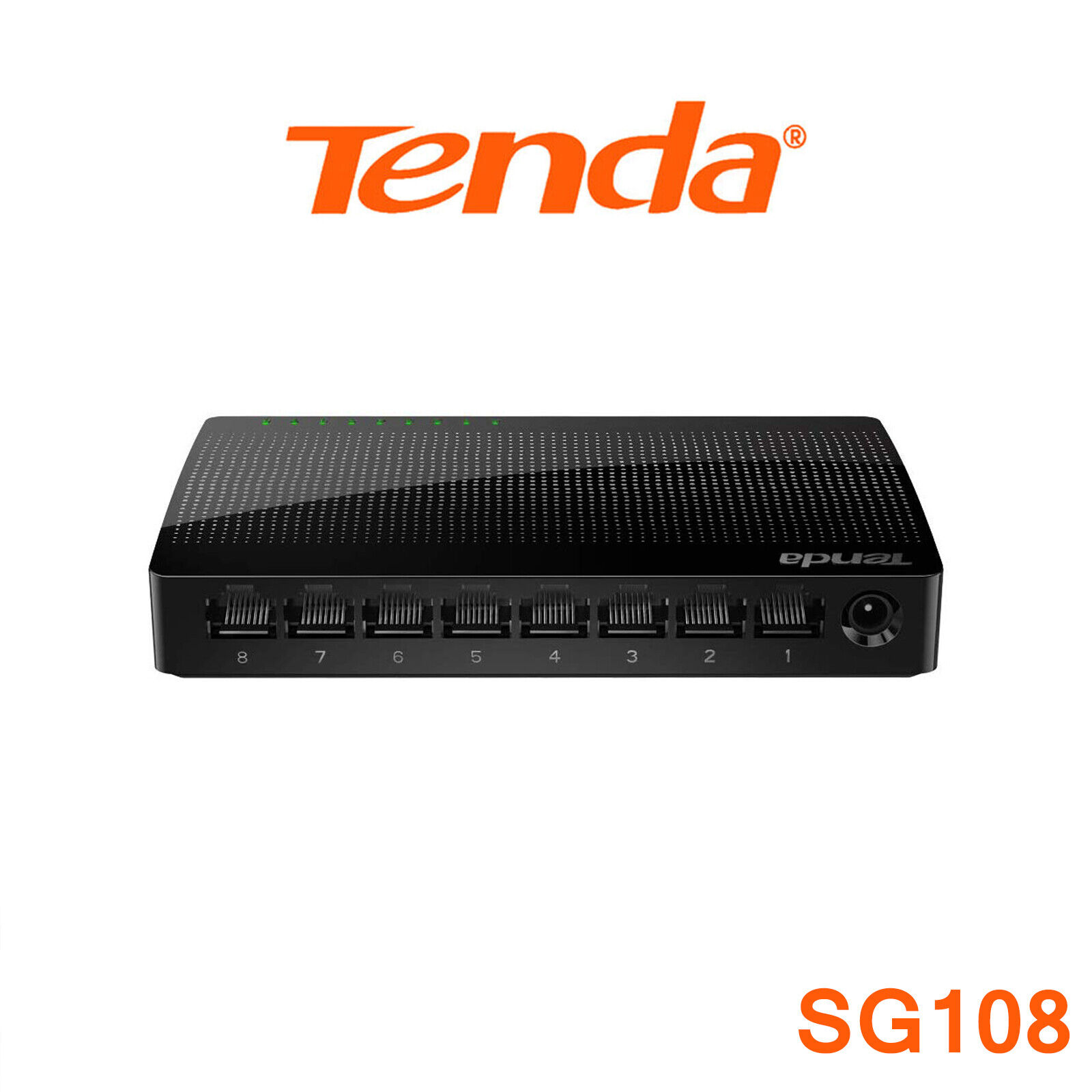 SWITCH TENDA 8-PORT GIGABIT 10/100/1000MBPS