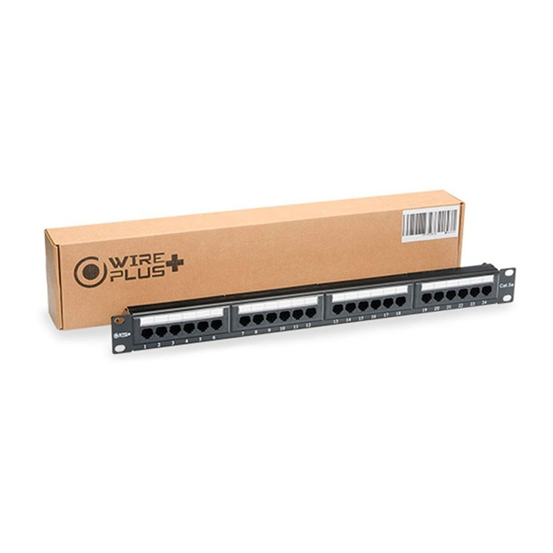 PATCH PANEL WIREPLUS 24 PUERTOS CAT5