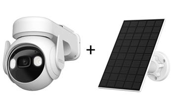 KIT CAMARA IMOU CELL PT 3MP 360 BATERIA RECARG + PANEL SOLAR