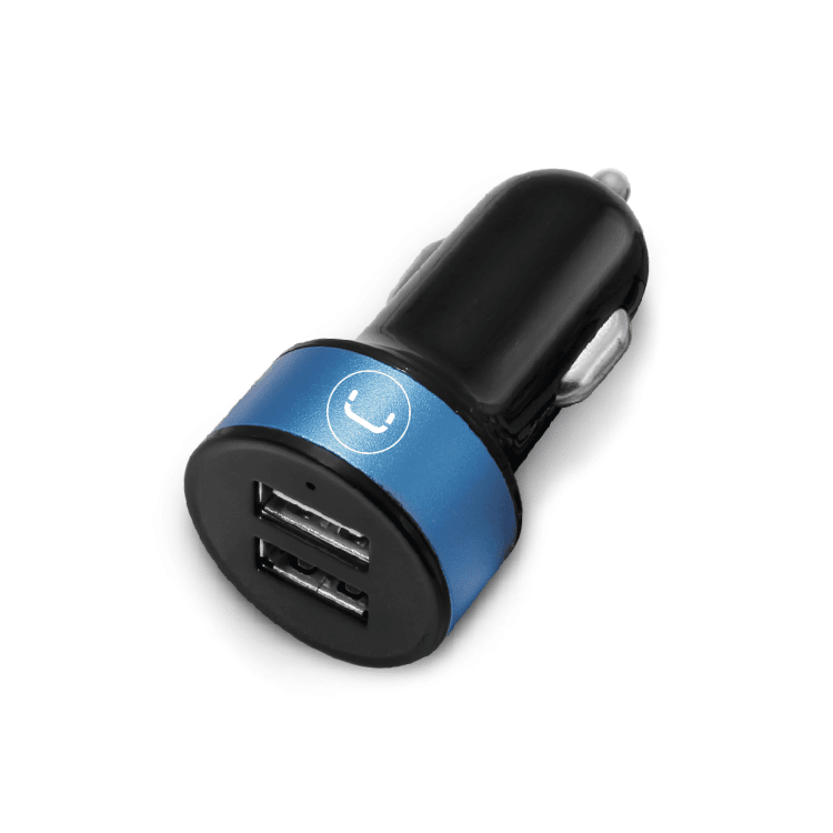CARGADOR PARA CARRO UNNO TEKNO 2 USB 2.1AMP