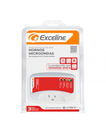 PROTECTOR VOLTAJE EXCELINE MICROONDAS 36LTS 1500WATT