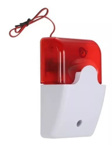 SIRENA CON LUZ ESTROBOSCOPICA INTERIOR