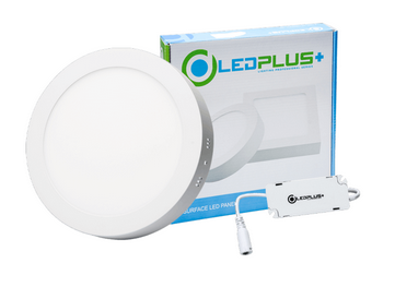 PANEL LED SOBREPONER 6W REDONDO 6500K