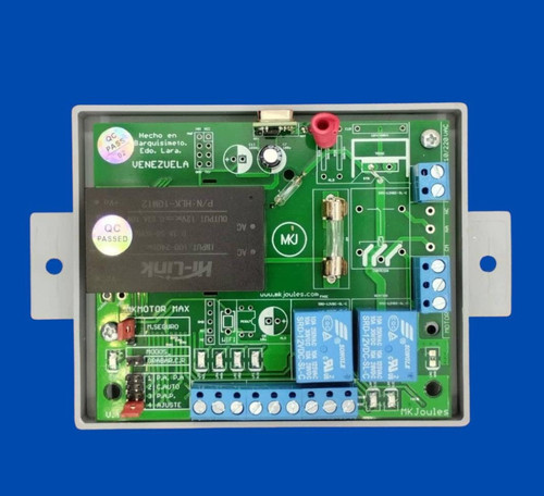 TARJETA + RECEPTOR PARA MOTOR PORTON ELECTRICO MULTIFORMATO